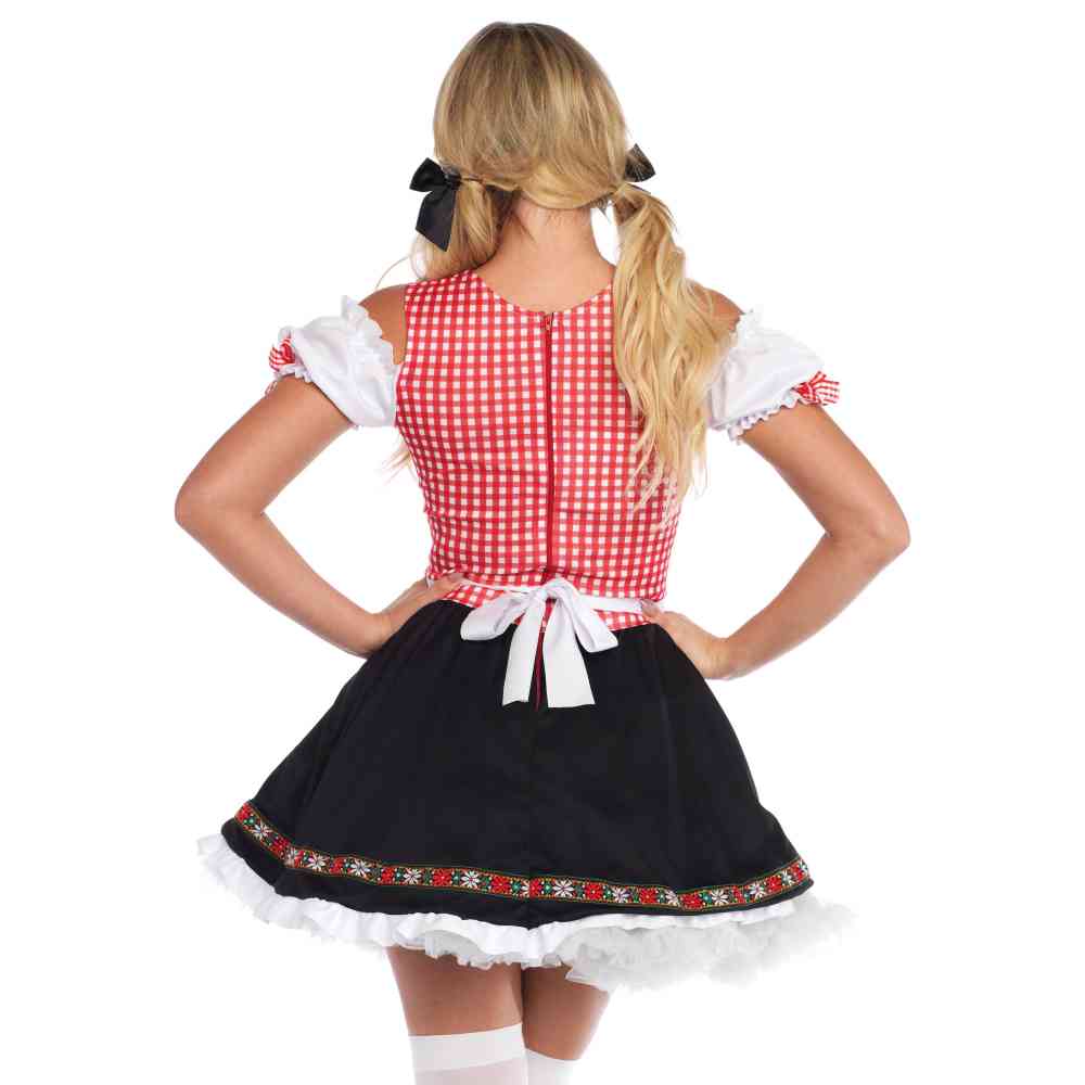 Leg Avenue - Beer Garden Babe Costume - Multicolours